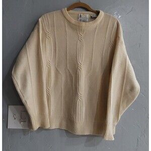 London Fog Knitwear Of Distinction,100% Pure Lambswool,Women XL